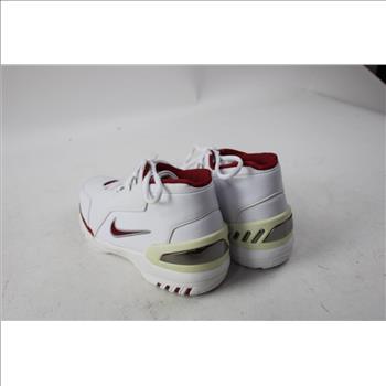 Nike Air Zoom Generation, White/Varsity Crimson, Size 8 Sneakers