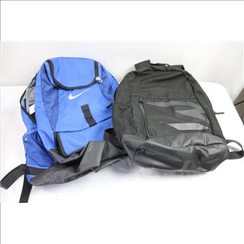 Nike Backpacks And Puma Gym Duffel Bags, 4 Pieces