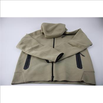 Nike Beige Zipper Hoodie
