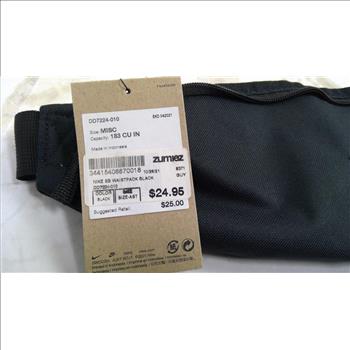 Nike Black Waistpack, 2 Pieces