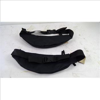 Nike Black Waistpack, 2 Pieces