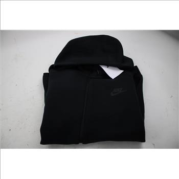 Nike, Black Zip Hoodie Size L