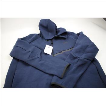 Nike Blue Navy Zip Hoodie Size L