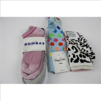 Nike, Bombas, Birkenstock, And More Socks, 9 Pieces