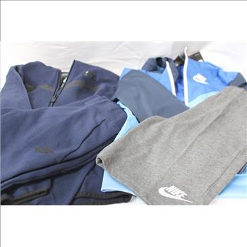 Nike Boys' Sportswear Tech Fleece Outfit, Nike Windbreaker, & Nike Shorts