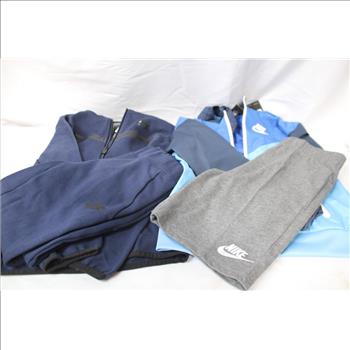 Nike Boys' Sportswear Tech Fleece Outfit, Nike Windbreaker, & Nike Shorts