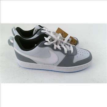 Nike Court Borough Low Gray Kids Shoes Size 7y