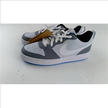 Nike Court Borough Low Gray Kids Shoes Size 7y