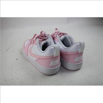 Nike Court Borough Low Recraft Pink Foam White Sneakers, Youth Size 5Y