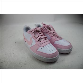 Nike Court Borough Low Recraft Pink Foam White Sneakers, Youth Size 5Y