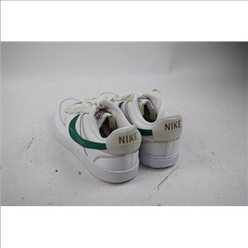 Nike Court Vision Low White/Green Sneakers, Men's Size 12