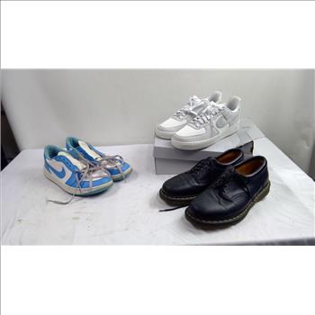 Nike, Dr. Martens Leather Oxfords, Sneakers, Golf Shoes, Sizes 10.5 - 12, 3 Pieces