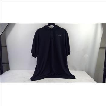 Nike Dri-Fit Golf Polo, Black, XXL