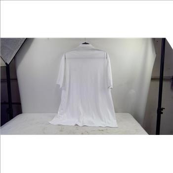 Nike Dri-Fit Golf Polo, White, XXL