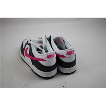 Nike Dunk Low Black/White/Pink 6Y Sneakers