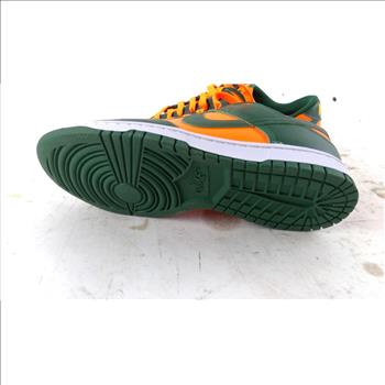 Nike Dunk Low Retro Miami Hurricanes Mens Shoes Size 9.5