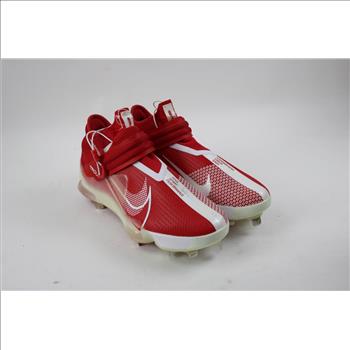 Nike Force Zoom Trout Red Baseball Cleats, Men's Size 10