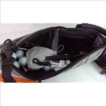 Nike Golf Bag With Markers, Golf Balls & More, 5+ Pieces