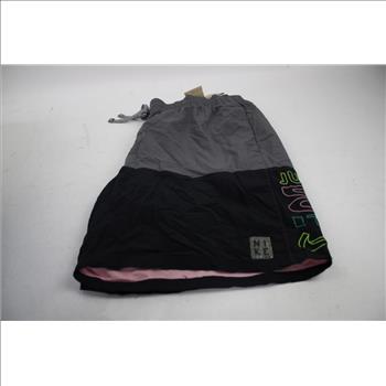 Nike Gray Swim Shorts, Size Small