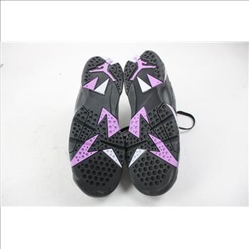 Nike Jordan 7 Retro Barely Grape Shoes, Youth Size 5