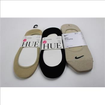 Nike, Keds, And More Low-Cut Socks, Dri-Fit Socks, And Cotton Liner Socks, 8 Pieces