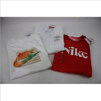 Nike Kids' T-Shirts Lot, Large, 6 Pieces