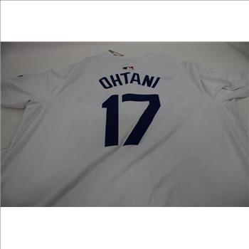 Nike Los Angeles Dodgers Shohei Ohtani #17 Jersey, White, XXL