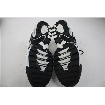 Nike Men's Air Max Plus Drift White/Black/Metallic Silver Shoes, Size 12