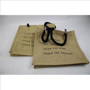Nike Men's 'Gains' Logo Small, Medium Tees, And Tote Bags, 4 Pieces