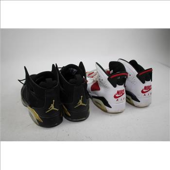 Nike Men's Size 9, 10 Sneakers, Boys' Size 7Y Sneakers Bulk Lot, 3 Pieces
