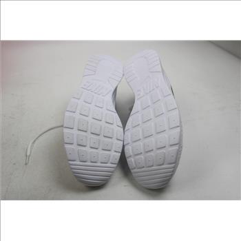 Nike Men's Tanjun White/Black Sneakers, Size 11.5