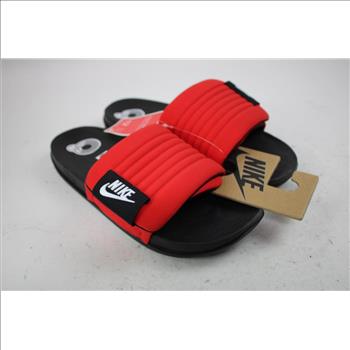 Nike Offcourt Adjust Slides, Red/Black, Men's Size 12