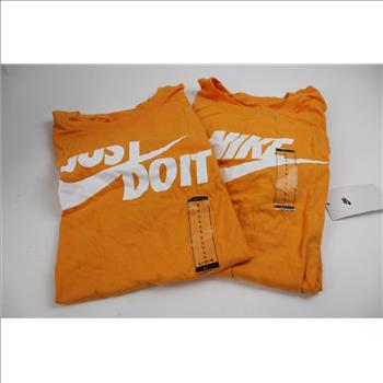Nike Orange T-Shirts, XXL, Large, 3 Pieces