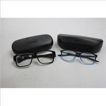 Nike, Puma Eyeglasses 2 Pieces