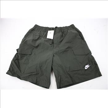 Nike Sport Essentials Men's Utility Shorts, Olive Green, Large