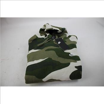Nike Sportswear Club Camo Pullover Hoodie, XL
