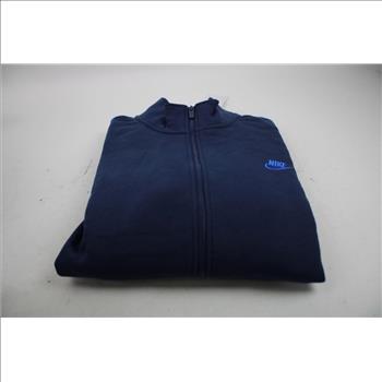 Nike Sportswear Club Fleece Full-Zip Track Jacket, Blue, XXL
