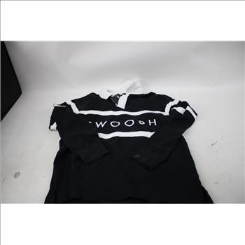 Nike Sportswear Swoosh Men's Rugby Long Sleeve Shirt Size M