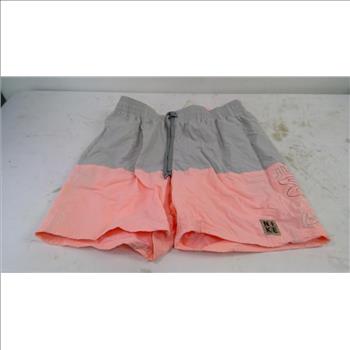 Nike Swim Shorts, Pink/Gray, Medium