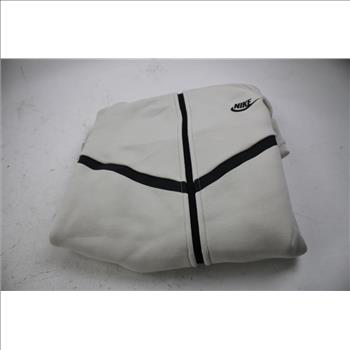 Nike Tech Fleece Windrunner Off-White Full-Zip Hoodie, Medium