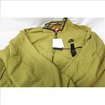 Nike Tech Woven Jacket Men's Large New Green