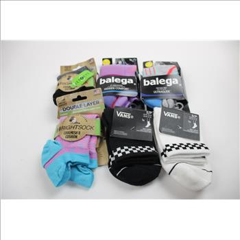 Nike, Vans, Bombas, Birkenstock, And More Socks, 11 Pieces
