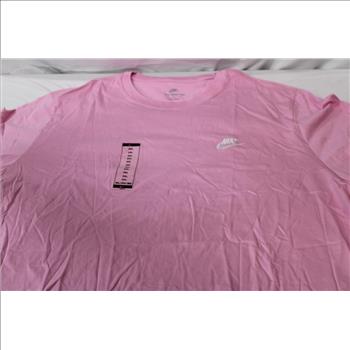 Nike Women's Element Quarter Zip Top & Nike Sport Club Tee In Pink XXL 2 Pieces