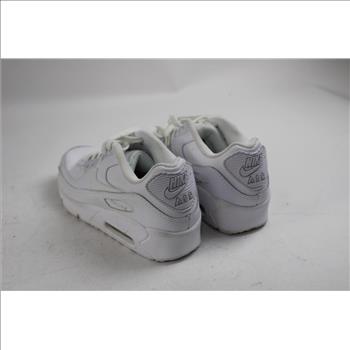 Nike Youth Air Max Triple White Sneakers, Size 5.5Y