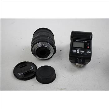 Nikon 18-50mm Macro Lens & Nikon SB-600 Speedlight Flash 2 Pieces