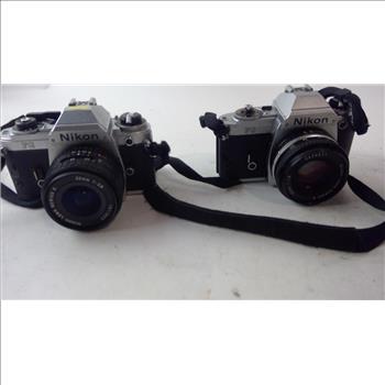 Nikon 35mm Cameras And More, 3 Pieces
