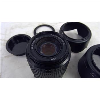 Nikon AF-S DX Nikkor ED 55-200mm 1:4-5.6G Lens With Canon Case