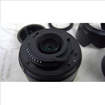 Nikon AF-S DX Nikkor ED 55-200mm 1:4-5.6G Lens With Canon Case