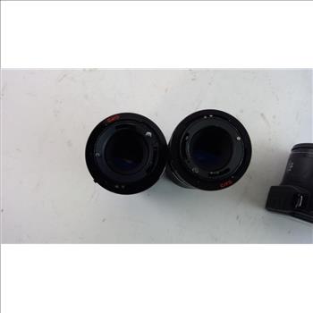 Nikon Coolpix L110 Camera & Soligor Vintage Lenses, 3 Pieces