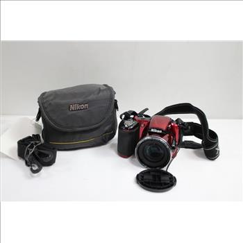 Nikon Coolpix L830 Digital Camera, Red